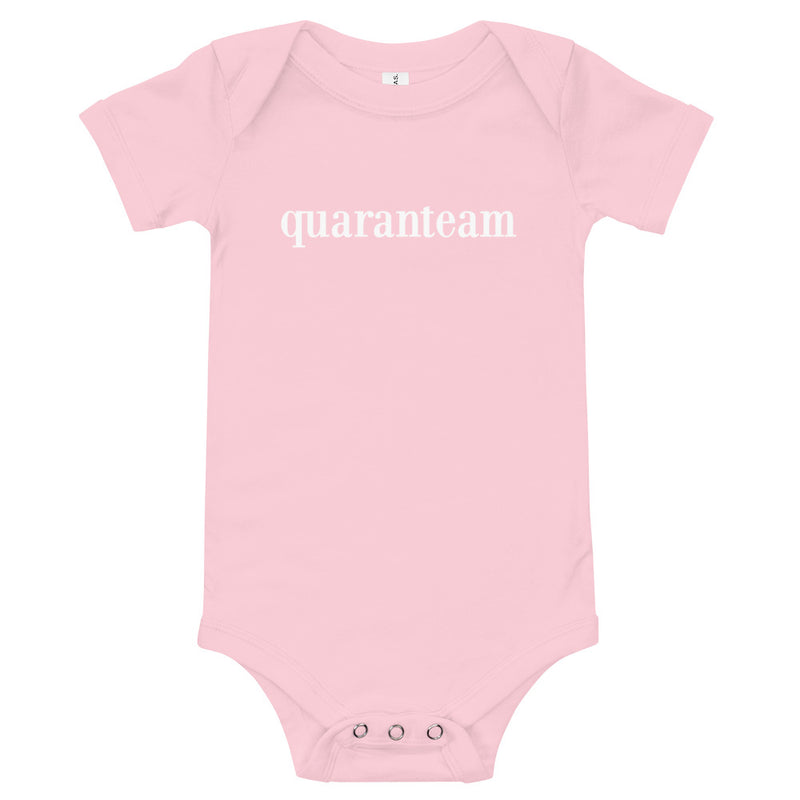 Quaranteam Baby Onesie