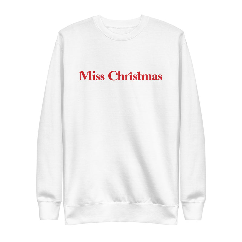 Miss Christmas Pullover Sweatshirt