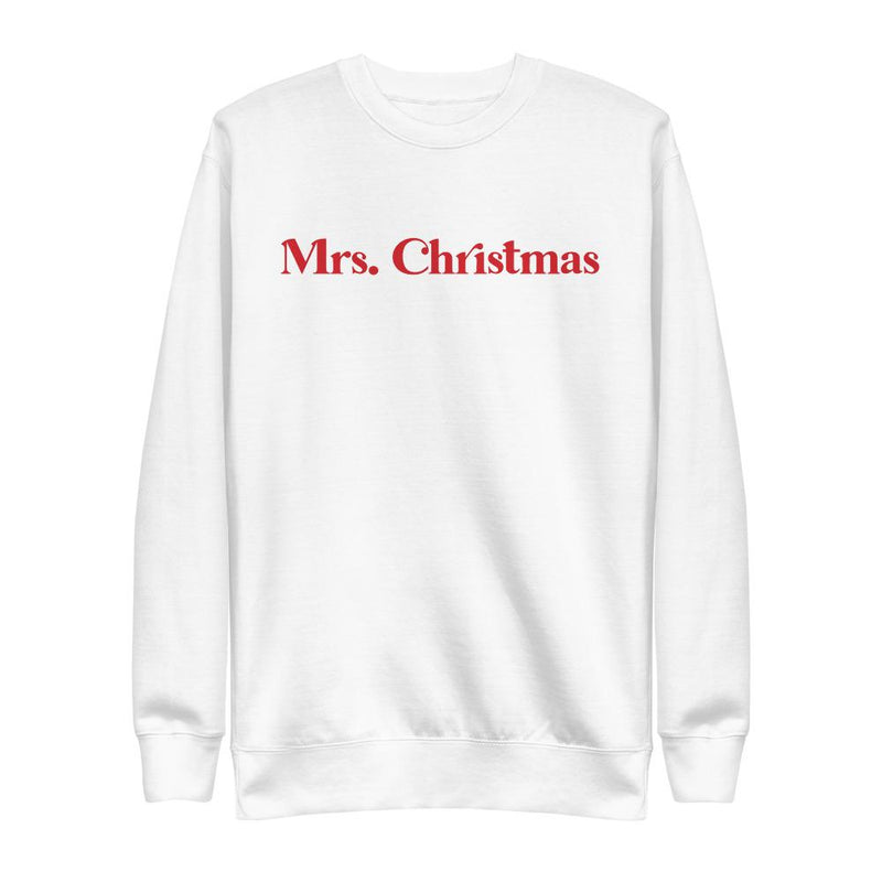 Mrs. Christmas Pullover Sweatshirt