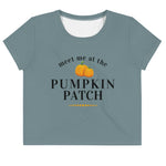 Meet Me At The Pumpkin Patch Crop Top T-Shirt