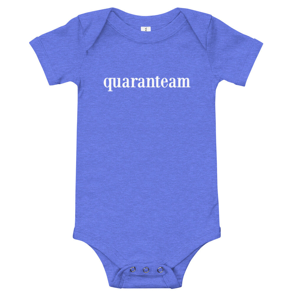 Quaranteam Baby Onesie